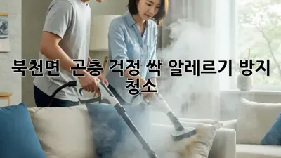 북천면 🏡 곤충 걱정 싹! 알레르기 방지 청소 ✨
